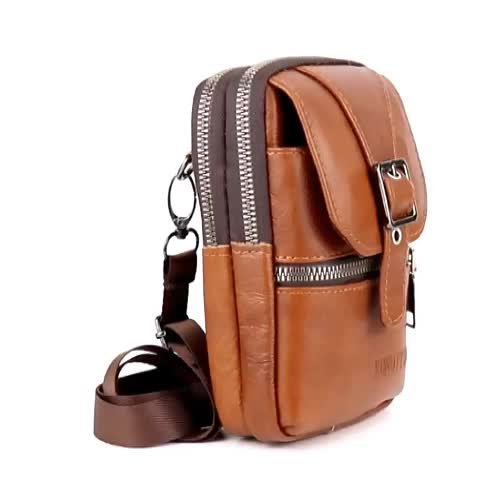 Category:Shoulder Bag,Crossbody Bag; Embellishment:Zipper; Gender:Men's; Type:Belt Bag; Occasion:Daily,Outdoor; Material:Cowhide; Width:80; Height:19; Function:Waterproof,Lightweight,Large Capacity,Durable; Pattern:Solid Color; Listing Date:06/20/2023; Production mode:External procurement; Length:10