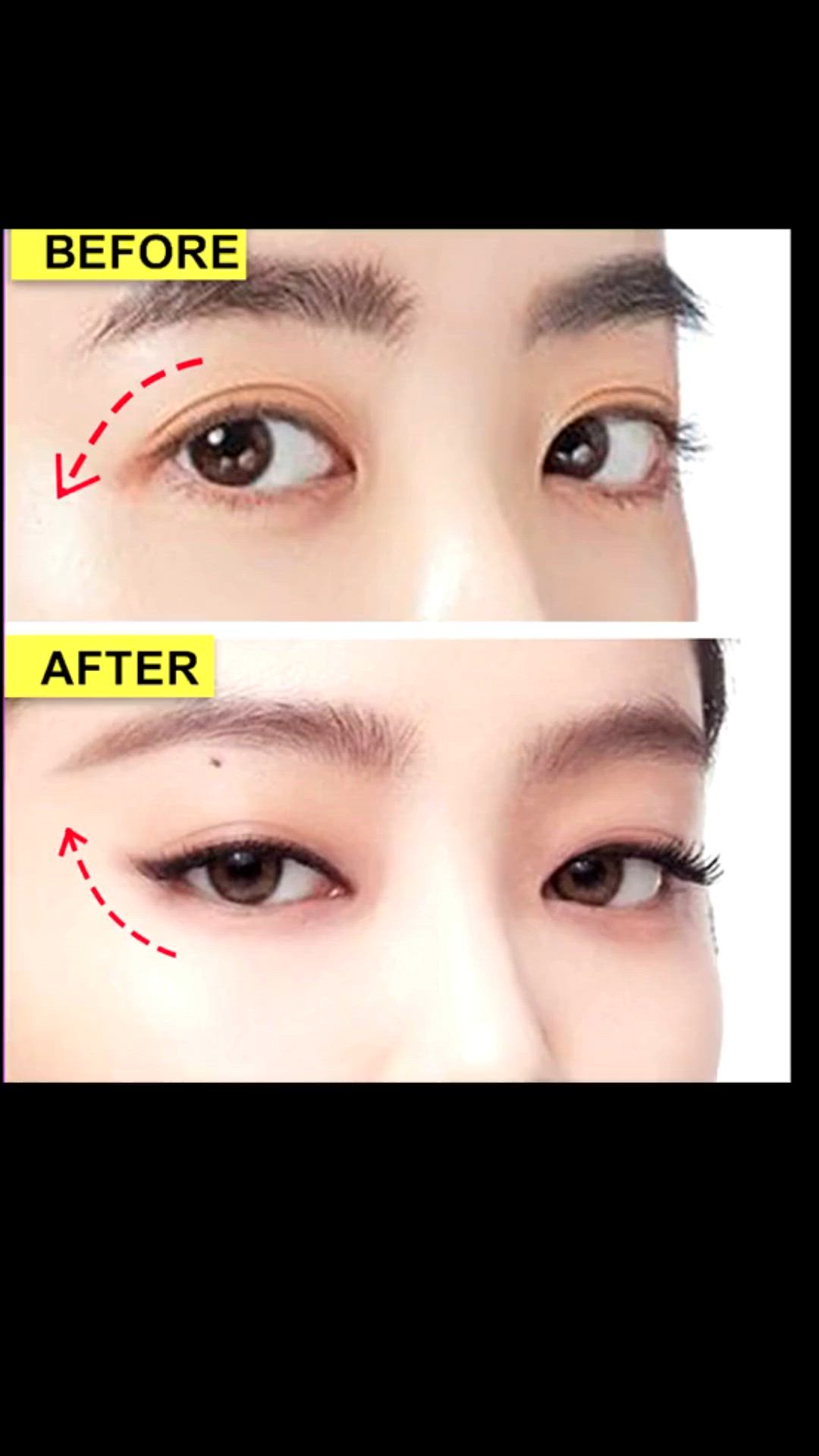 This contains: 4 Cat Eye Lift Exercise | Eye lift, Eyelid lift, Fix Droopy eyelids, Remove eye wrinkles