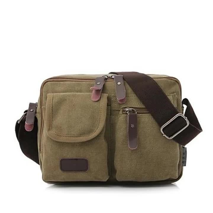 Category:Crossbody Bag; Gender:Men's; Type:Shoulder Messenger Bag,Messenger Bag,Crossbody Bag; Occasion:Daily; Material:Canvas; Width:10; Closure Type:Zipper; Height:20; Coat Bust:24; Pattern:Vintage; Listing Date:01/04/2014; 2024 Trends:Canvas Bag,Messenger Bag; Base Categories:Apparel  Accessories,Handbags, Wallets  Cases,Handbags; Special selected products:COD,hot