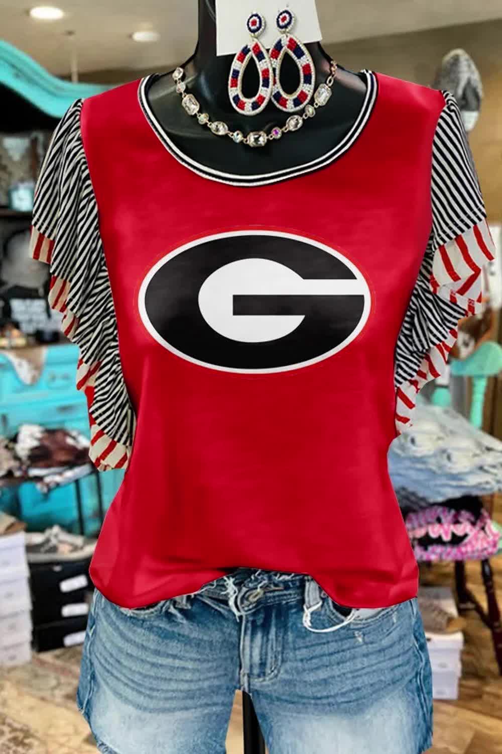 This contains an image of: 🏈🏈Its the perfect addition to your game time outfit!!