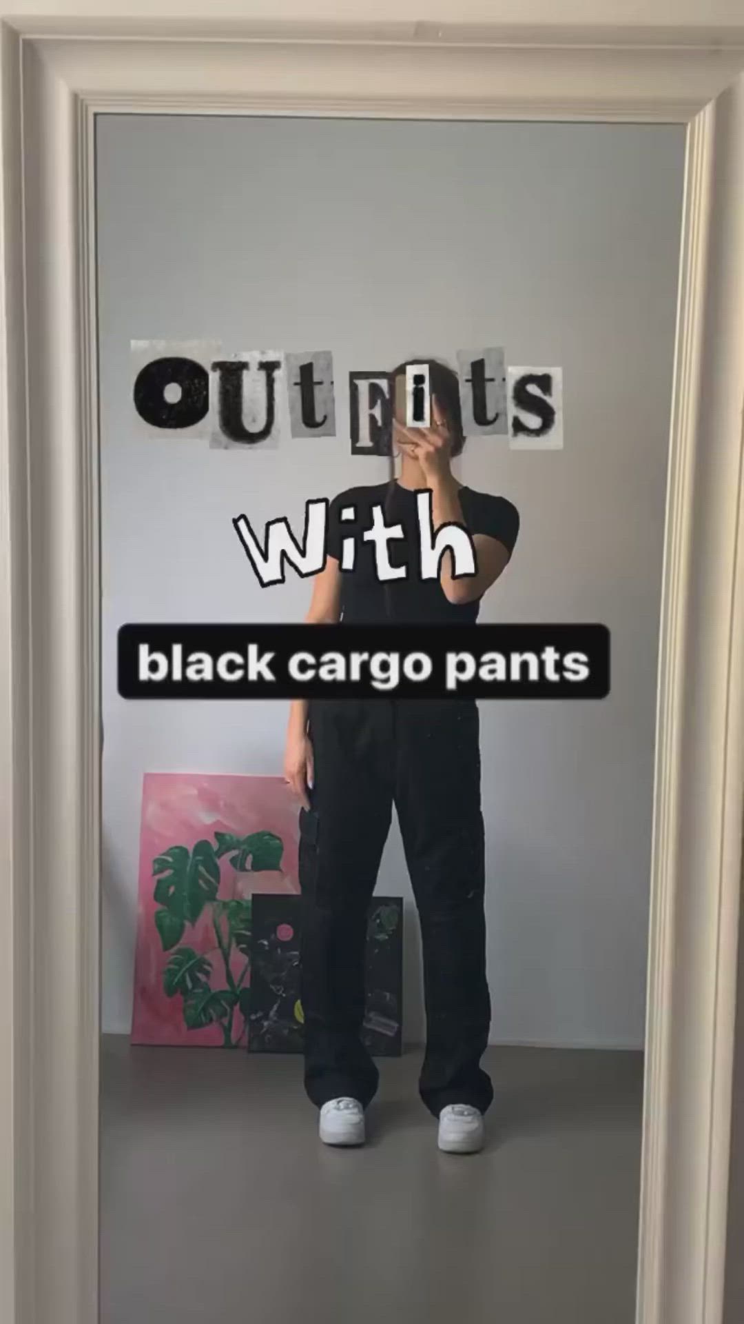 This contains an image of: Ways to style cargo pant#cargo pant #streetwear #fashion #style