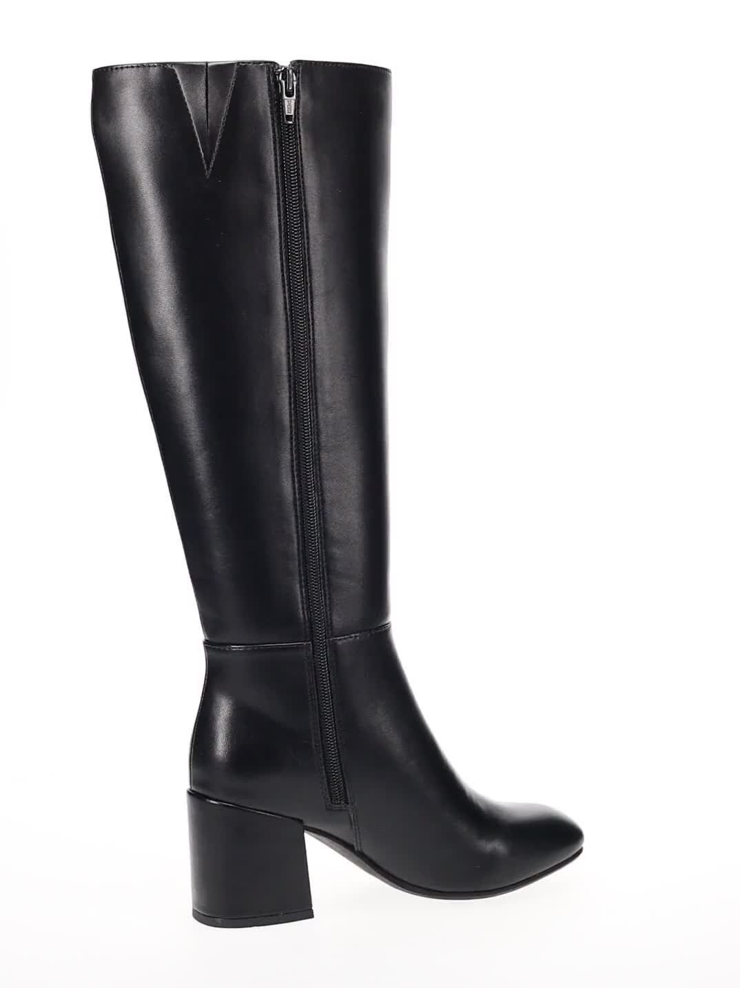 The stylish Selina Tall Kepler women's knee high boots from SO are sure to quickly become a go-to pair in your collection.Click this FOOTWEAR GUIDE to find the perfect fit and more!The stylish Selina Tall Kepler women's knee high boots from SO are sure to quickly become a go-to pair in your collection. Click this FOOTWEAR GUIDE to find the perfect fit and more!FEATURES Easy on and off with side zipper closures Knee high boot shaft detailDETAILS PU, micro fabric upper Spenco lining TPR, fabric ou