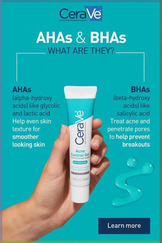 With AHA and BHA, CeraVe Acne Control Gel is a daily acne treatment that clears acne, helps prevent new breakouts from forming and minimizes pores.