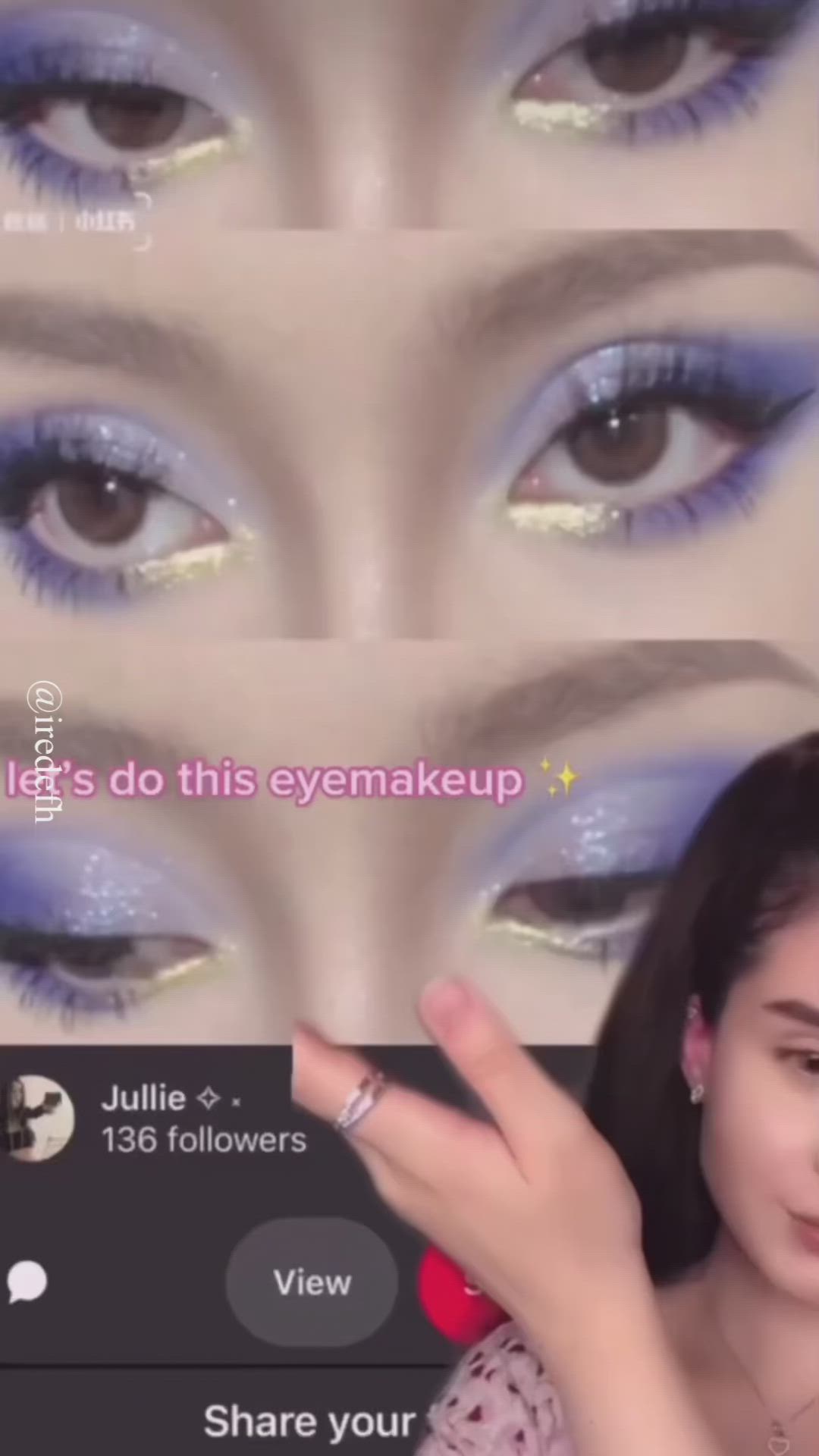 This contains an image of: makeup tutorial makeup ideas