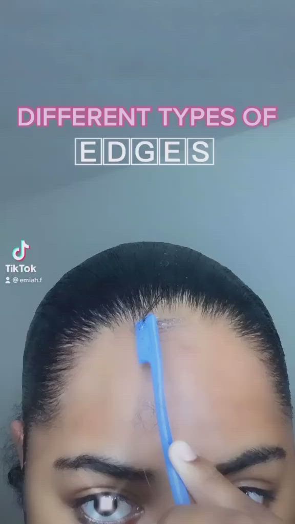 This contains an image of: Baby hair tutorial with 7 styles!!!☝️☝️☝️