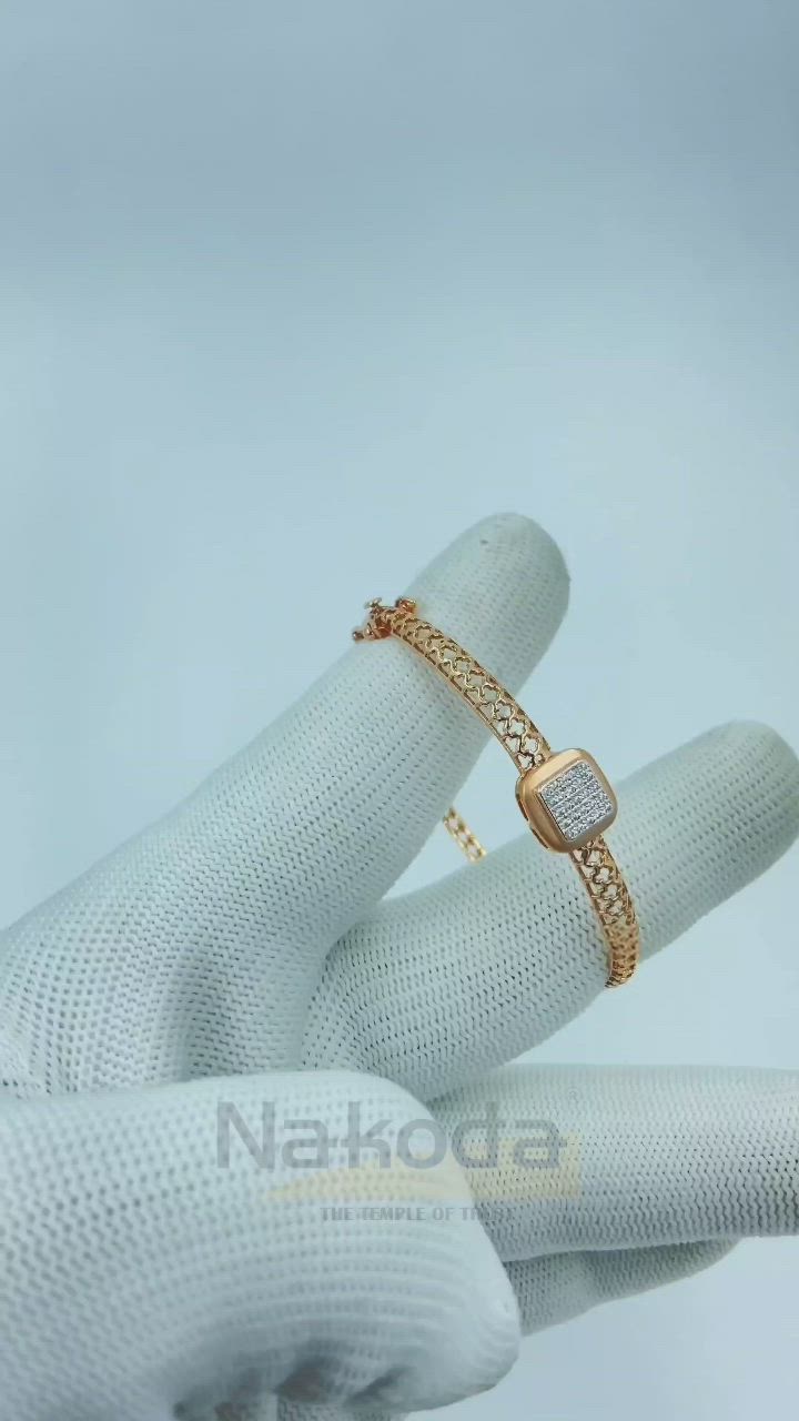 This contains an image of: Rose Gold Kada