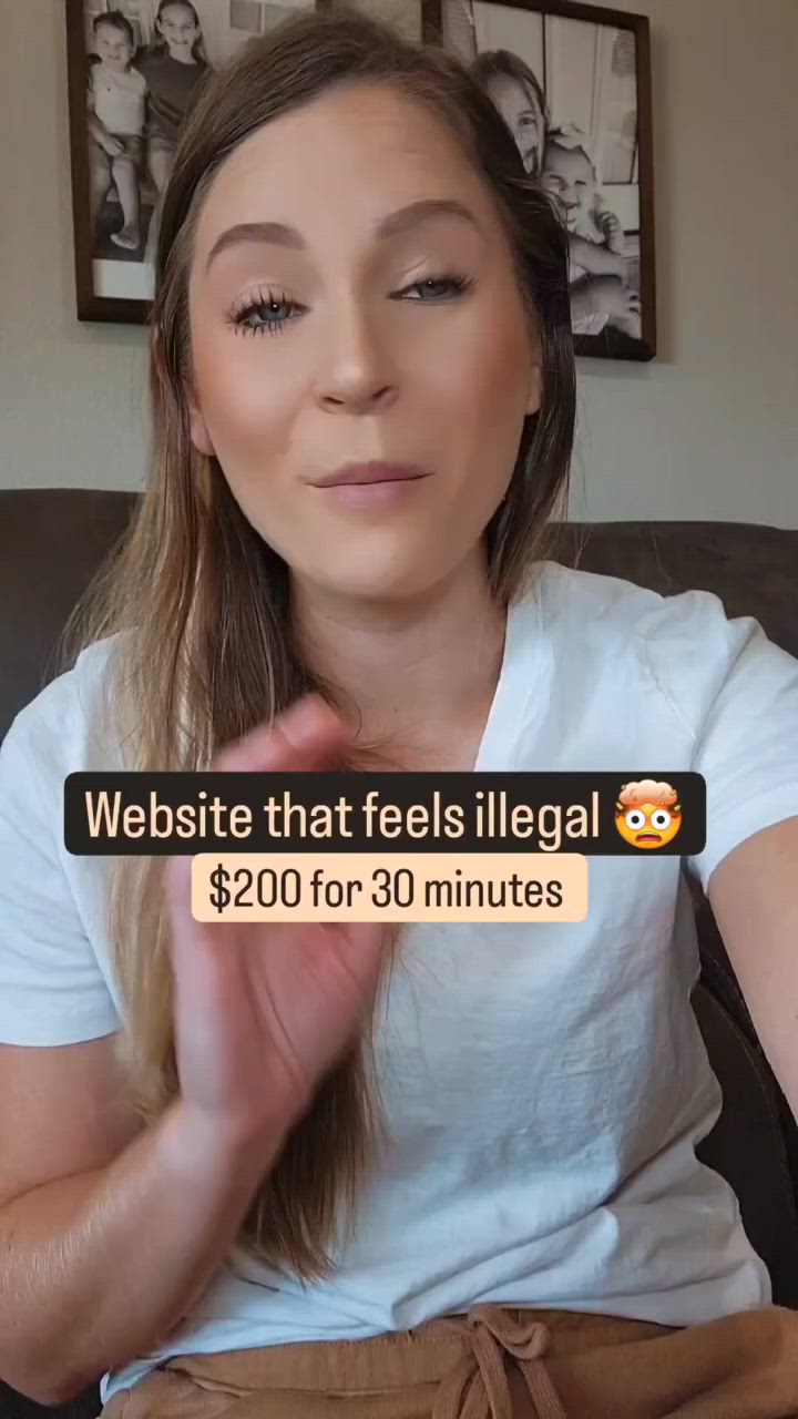 This contains: Websites that feel illegal $200 for 30minutes 💰💵