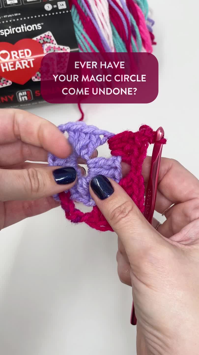 This may contain: someone is crocheting an ornament with yarn