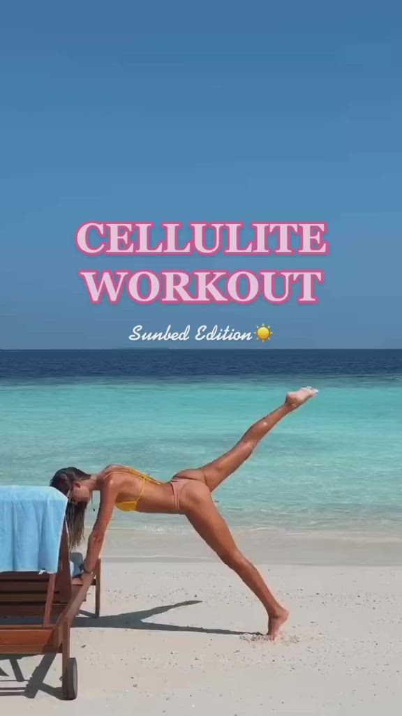 This contains an image of: Cellulite Fat Lose Exercises | Tap the Link to get Started.