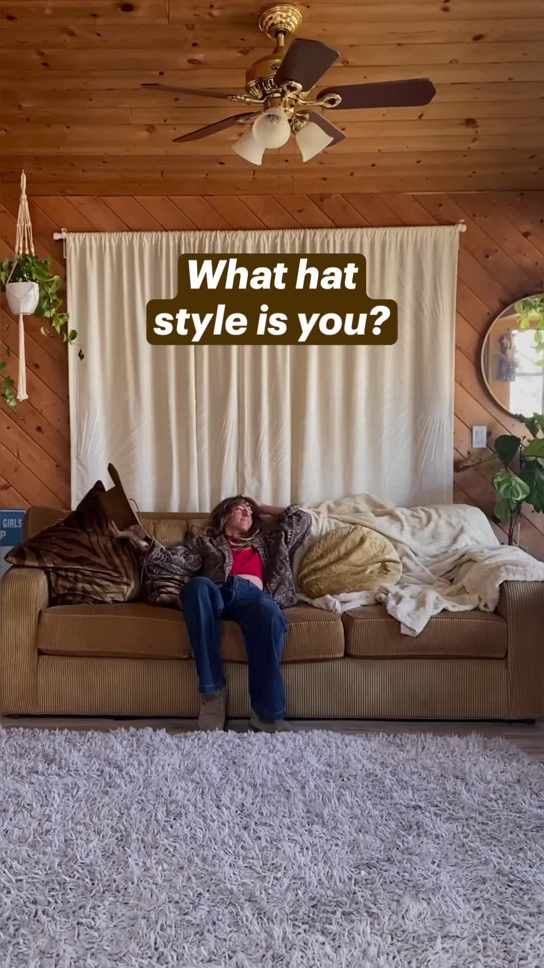 What kind of hat wearer are you? The wide brim straw, classic wool, fun short brim bucket or a simple beanies lover? No matter your style, we got a hat for you 🤠Cute vid by @sustainably_rosalie #willandbear 