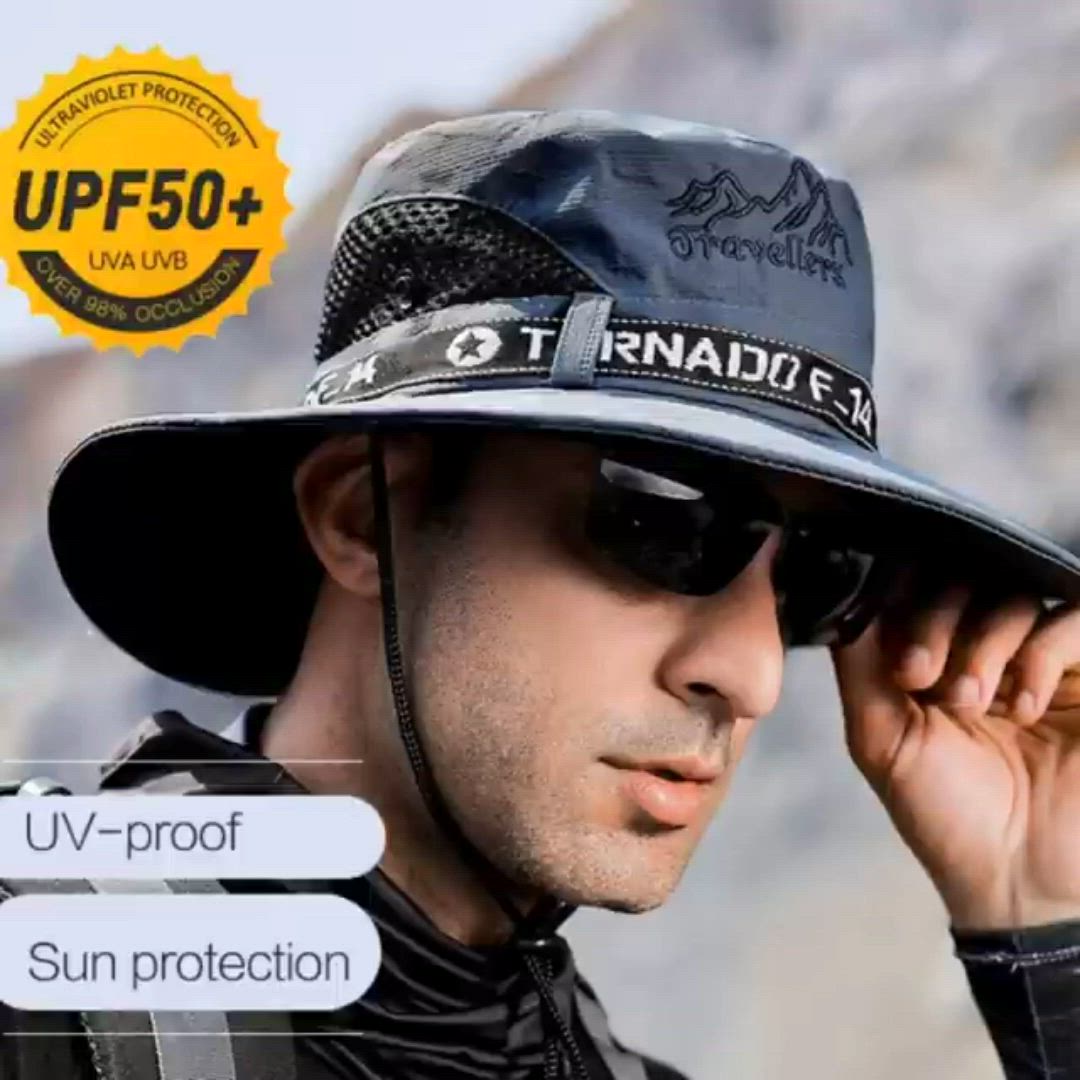 This contains: WIDE AREA SUN PROTECTION
Wide-brimmed sun hat, Cover your entire head, face and neck. Large dome design, prevent sunlight from entering the face and eyes. You will no longer feel eye strain, glare or eye pain when standing in the sun. No more sunburn or tanning.