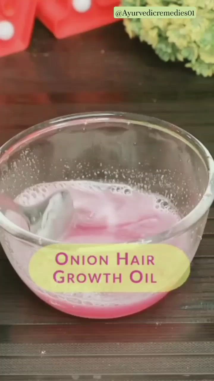 How to grow hair back with diy onion oil.