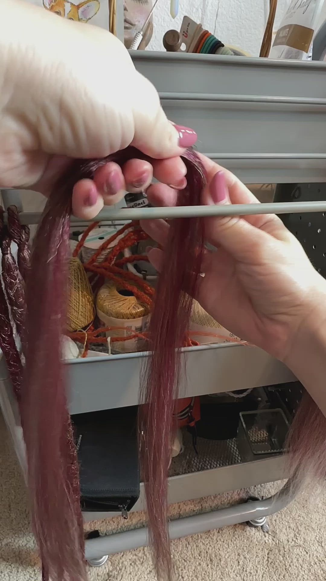 This contains an image of: Tutorial how to make perfect loop for SE dreadlocks