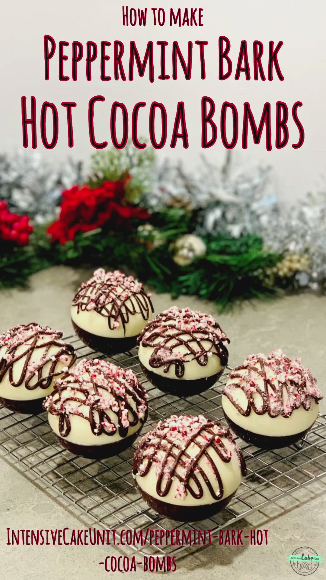 A silicone mold and a handful of ingredients are all you need to make Hot Cocoa Bombs! #hotcocoabomb #hotcocoabombs #christmas #christmasrecipes #christmasrecipeseasy #christmasrecipesdrinks