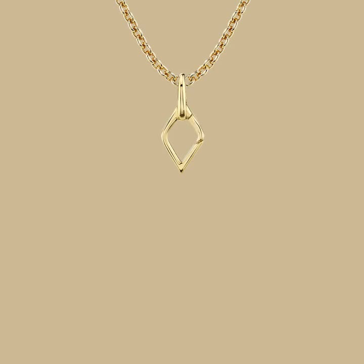 Unlock endless possibilities 🔓 with our Link pendants to customize, layer, and style your most treasured charms to suit any mood or occasion. #SydneyEvan #finejewelry #charms #charmjewelry #goldpendants