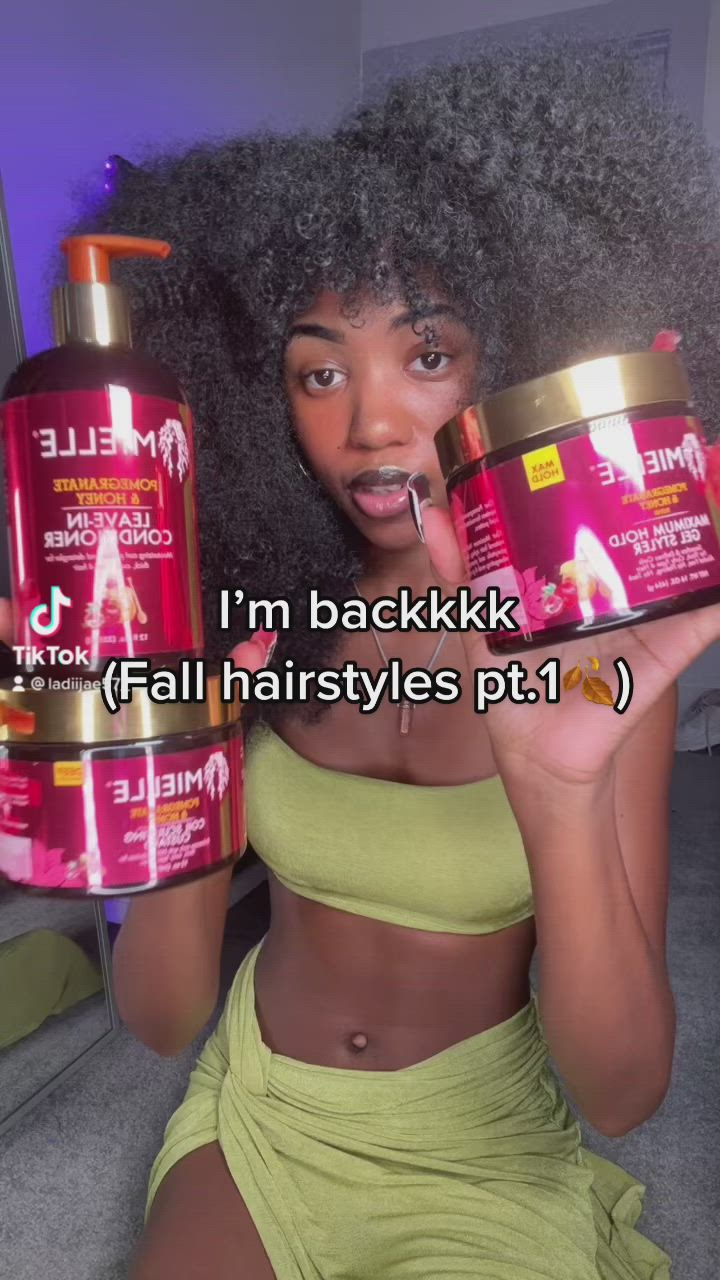 This contains: Natural hair curly hair afro 4c hair 4b hair