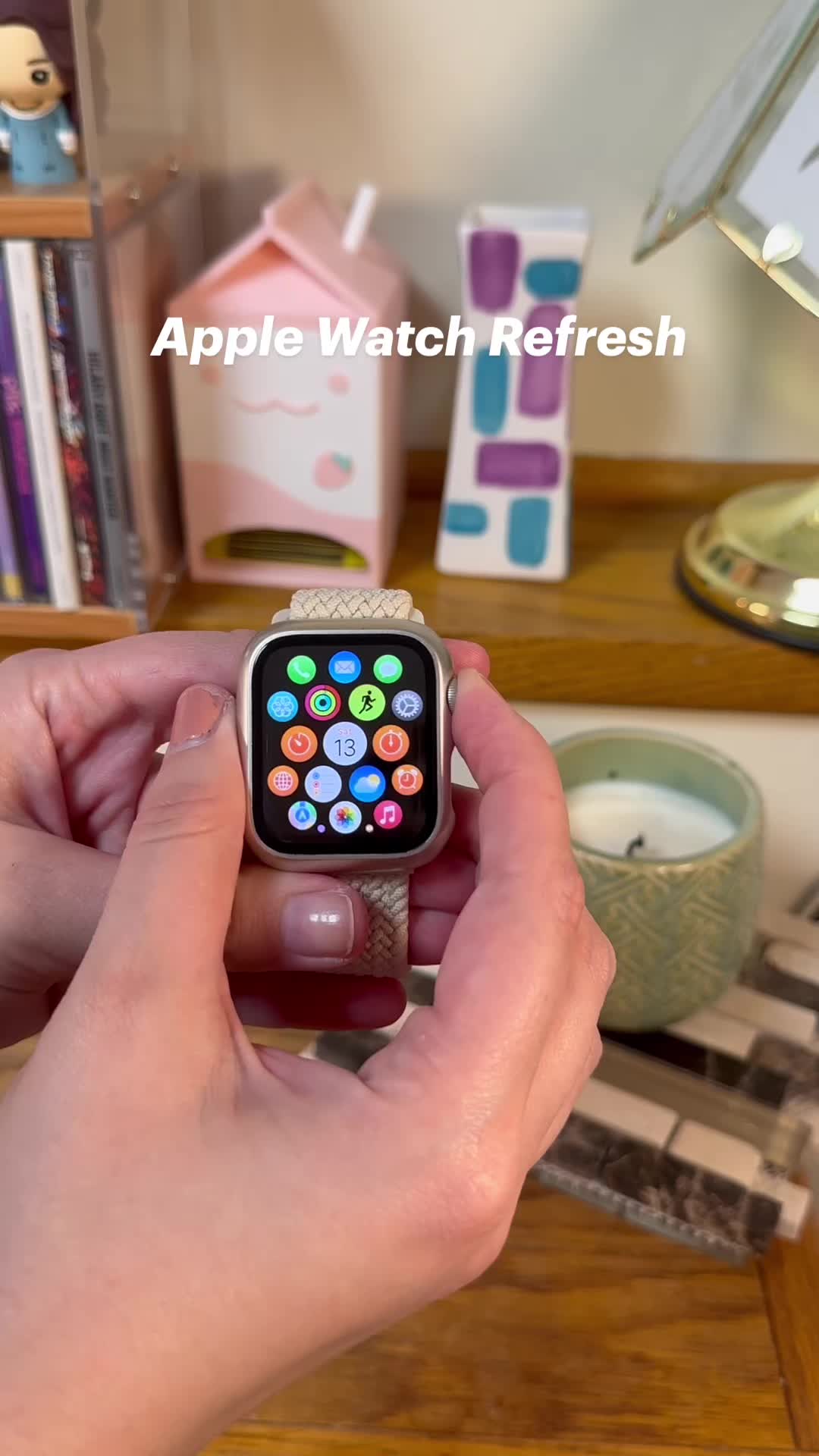 Refresh my Apple Watch with me ☀️

This yellow arches wallpaper is up on my etsy shop! 💫

#aesthetic #applewatch #applewatchaccessories⌚️ #tech #techaccessories #aesthetictech