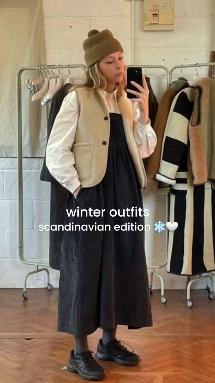 Winter chic, Scandi vibes ❄🤍 #stockhomstyle #outfitinspo #winterfashion