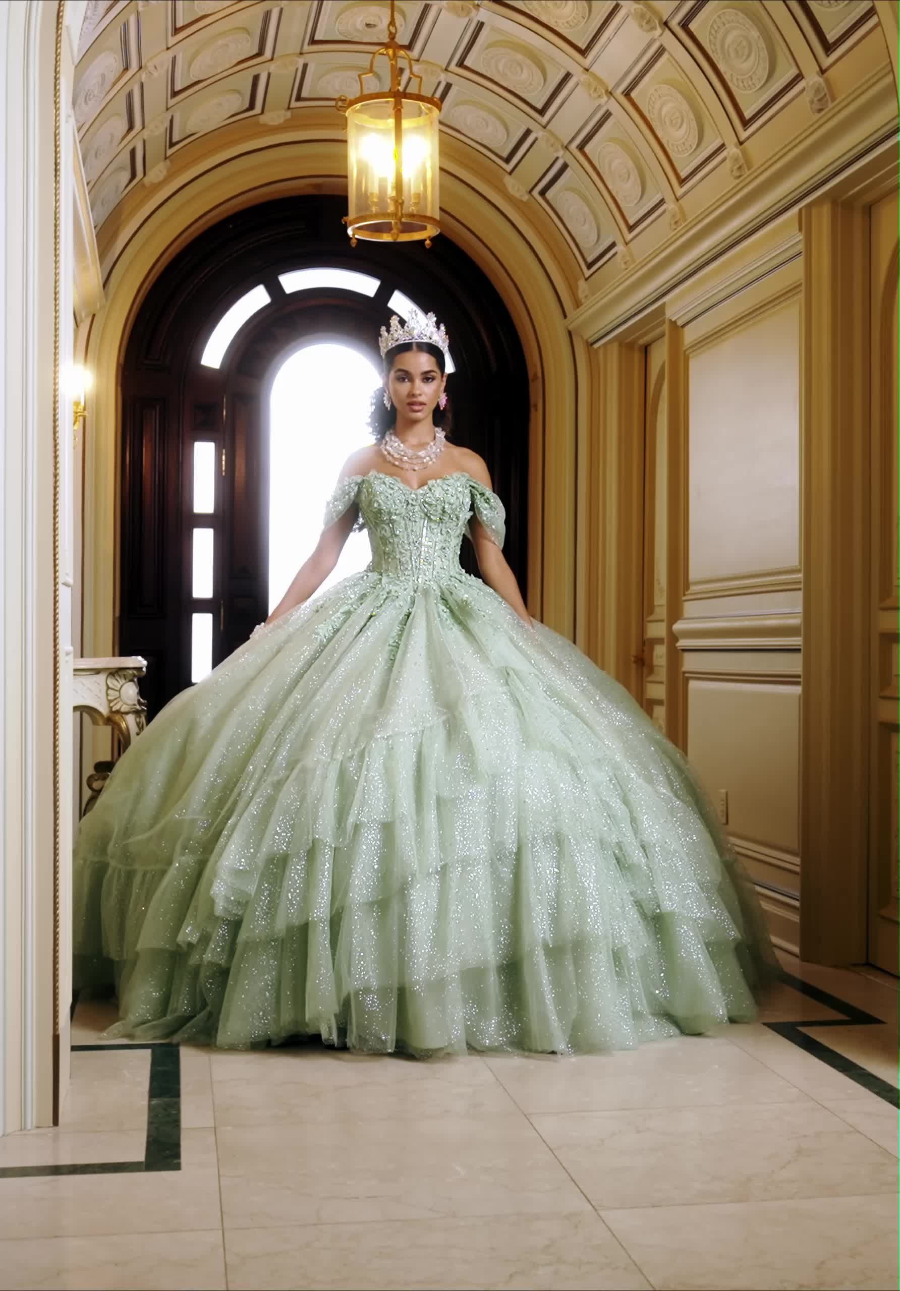 Shop Vizcaya quinceanera dresses at Peaches Boutique in Chicago.