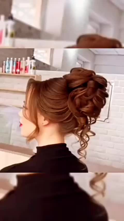 Beautiful hairstyle fashion.#short #hairstyle #hair #hairgoals #hairinspo #hairdresser #hairdo #video