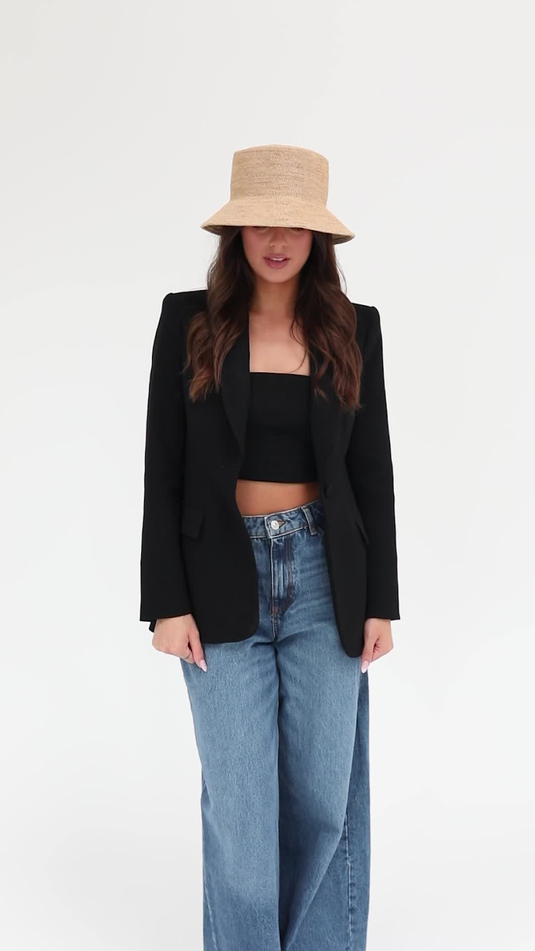 This contains: Packable Summer Straw Bucket Hat
Beach Bucket Hat
Wide-Brimmed Straw Hat
Ventilated Straw Hat
Textured Straw Hat
Neutral Straw Hat
Sun Protection Hat
Packable Summer Hat
Handcrafted Straw Hat
Chic Summer Accessories