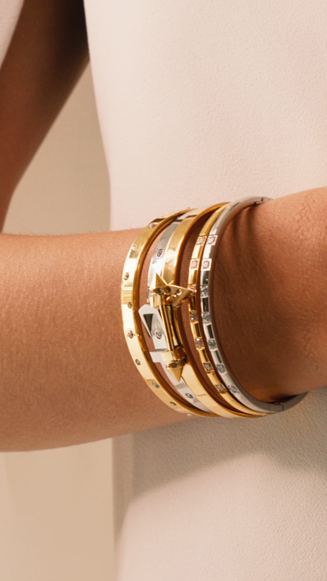 Elevate your wrist game to a whole new level with the magic of bangles and stacks! These must-have accessories are all about adding that extra oomph to your everyday style. Get ready to rock the latest wrist trends and embrace the power of layering with bangles that shine and stacks that slay.