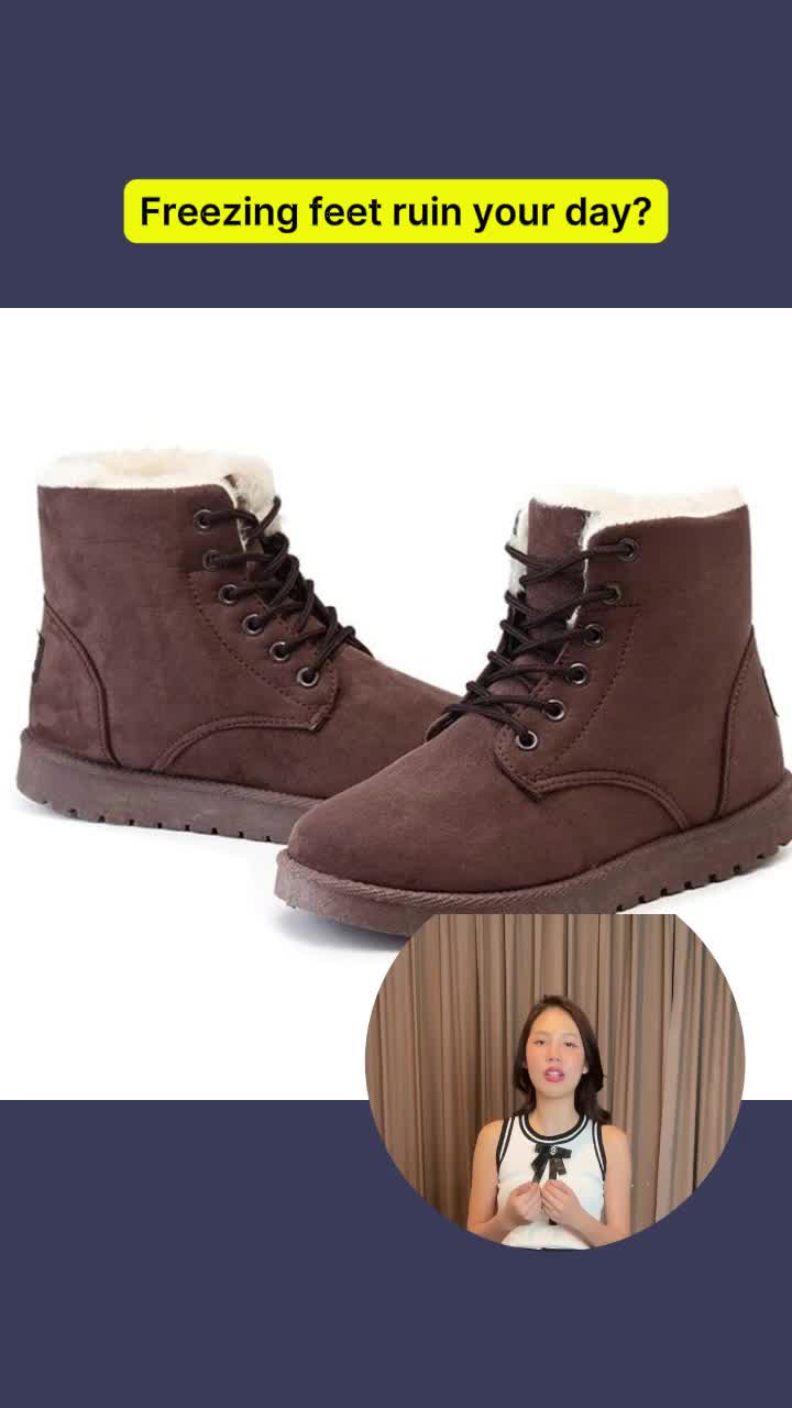 "Step up your style with our Comfy Boots! Designed for warmth and comfort, these boots are perfect for chilly weather and cozy adventures. Don’t miss out! #ComfyBoots #WinterFashion #StayCozy #WarmAndChic #BootSeason #ComfortableFootwear #FashionEssentials #ColdWeatherStyle #StylishAndCozy #FootwearTrends #EverydayComfort #WinterWardrobe #UltimateWarmth #TrendyBoots #SeasonalMustHave"