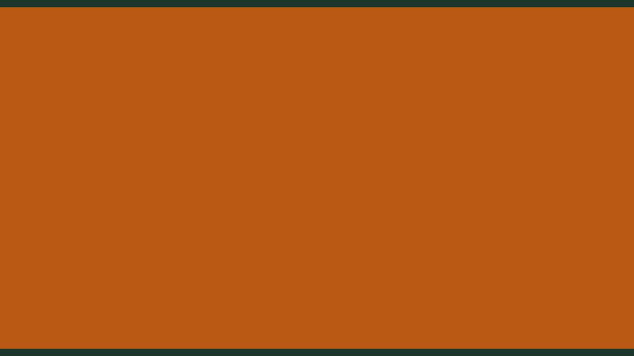 This may contain: an orange and green background with black border