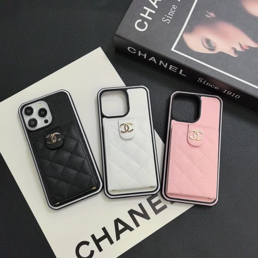 This may contain: chanel phone case for iphone 11 pro max 8x 6x 5xl