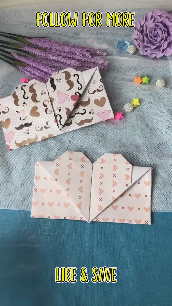 This contains: how to make an envelope for any size card