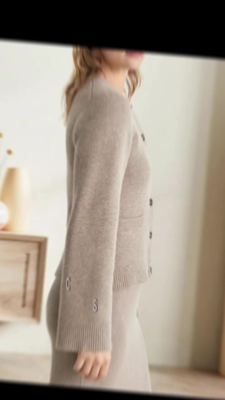 Wrap yourself in luxury with our Cashmere Long Button Cardigan! Perfect for layering, this cozy essential adds warmth and elegance to any wardrobe. Stay chic and comfortable all season long! 🧥✨ #CashmereCardigan #CozyStyle #Knitwear #WinterFashion #ComfortAndElegance #FashionEssentials #WardrobeStaple #Layering #ChicStyle #FashionForward #CasualGlam #CozyComfort #SweaterWeather #CozyKnitSets #EverydayLuxury #StayWarm