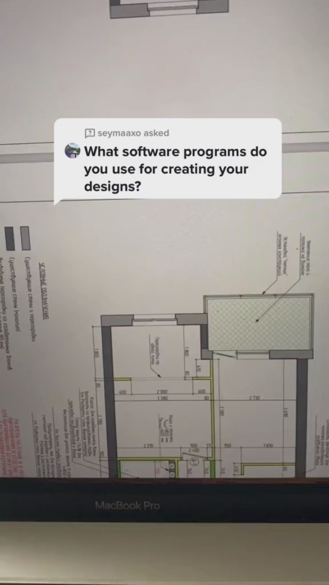 This may contain: a computer screen showing the floor plan for a new apartment building that is under construction