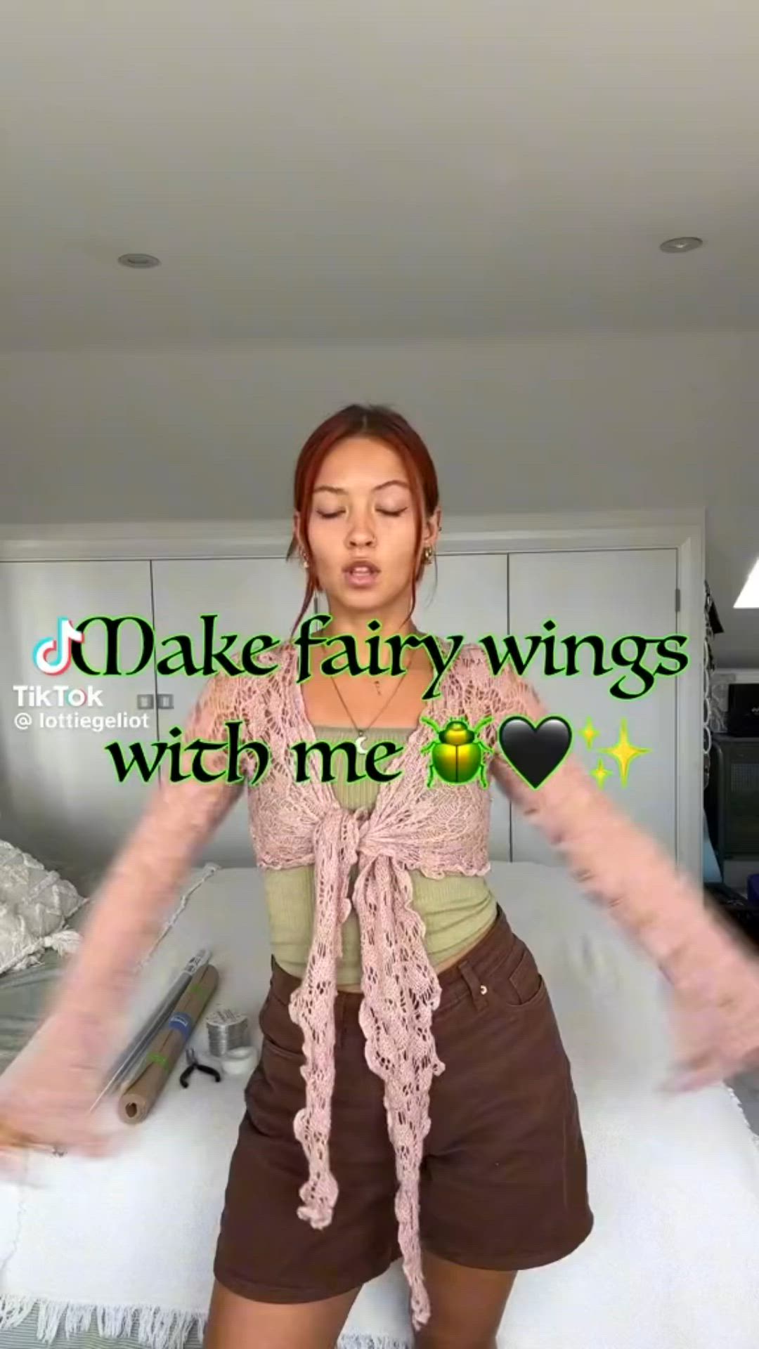 This contains an image of: DIY fairy wings 🪽