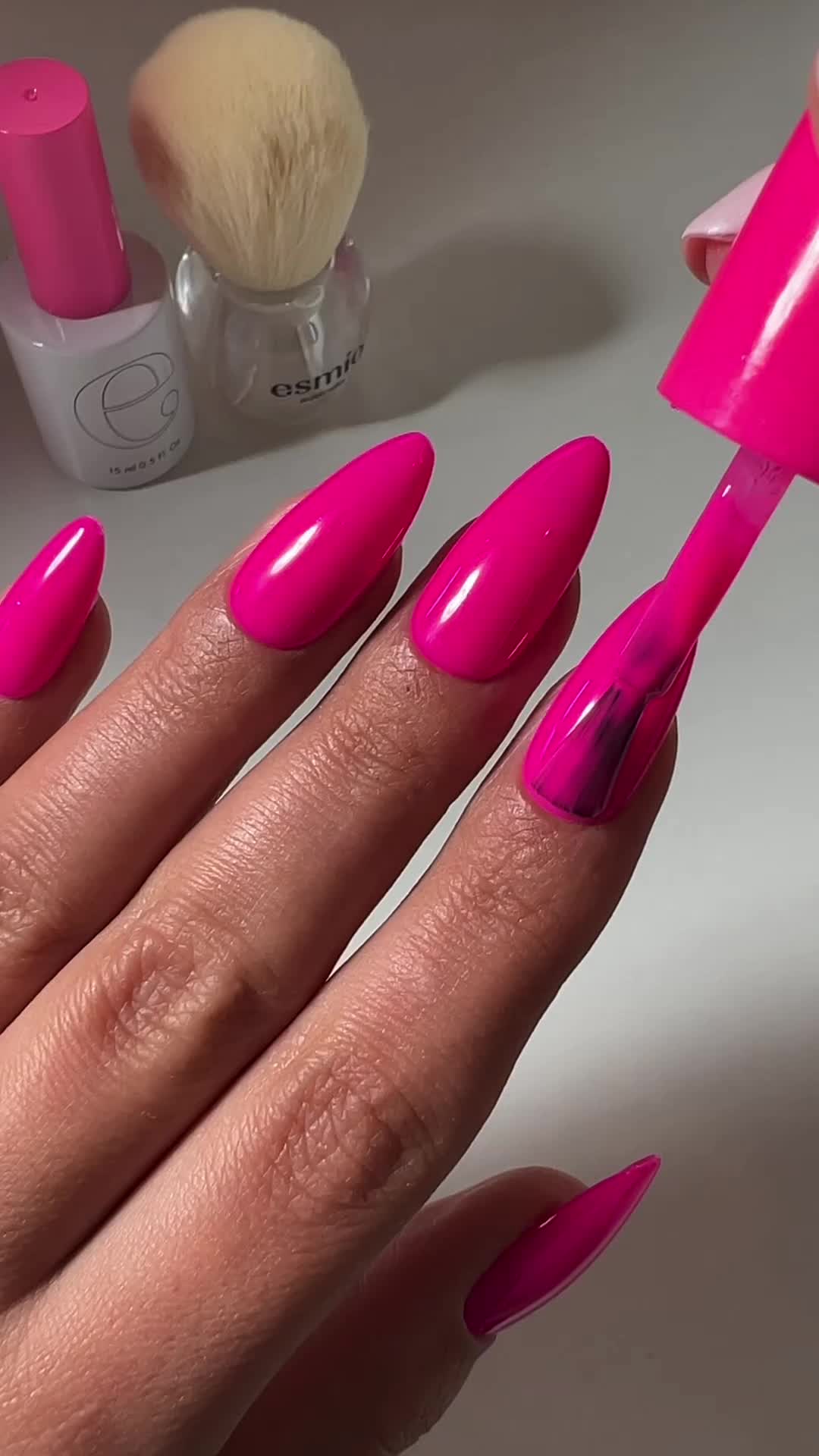 Shop our iridescent powder and shade Heidi Hot Pink to get this look!