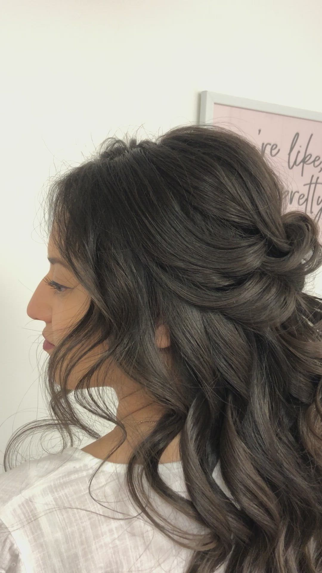 This contains an image of: Boho Bridal Hair | @ashleyglazerhair