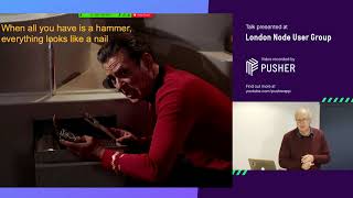 QEWD-JSdb: It's a Database, Jim, but not as we know it! - Rob Tweed at LNUG, Jan 2020