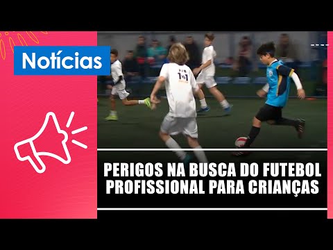 Saiba os potenciais perigos na busca do futebol profissional para crianças - 16/12/12