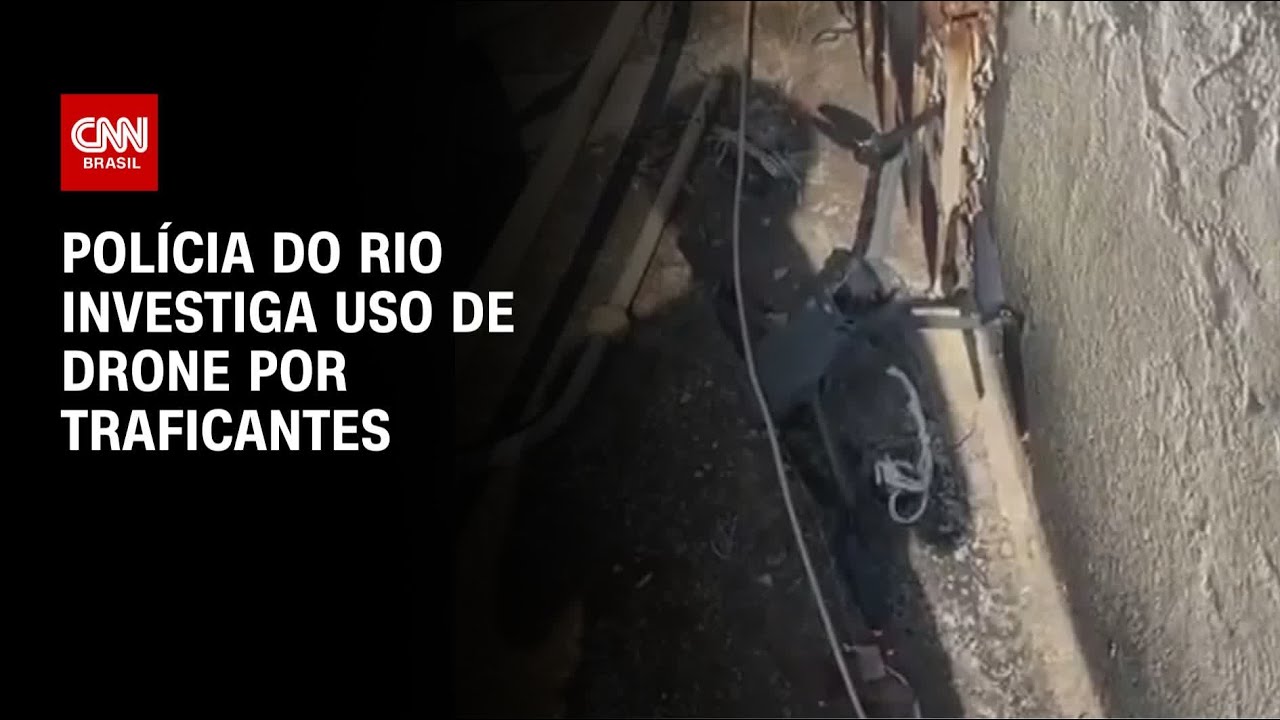 Polícia do Rio investiga uso de drones por traficantes | CNN PRIME TIME