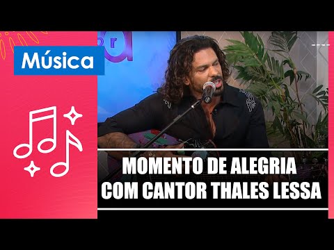 Momento de alegria com cantor e compositor Thales Lessa – 31/10/24