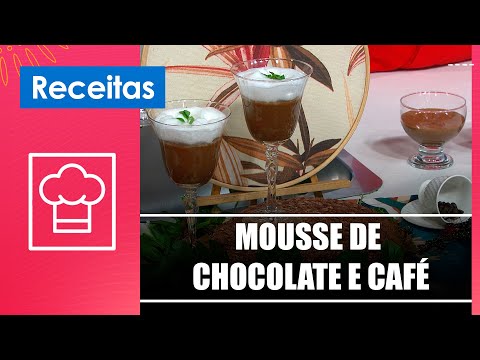 Faça um delicioso mousse de chocolate e café com a nutricionista Clariana Colaço – 12/11/24