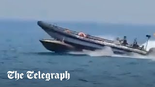 video: Watch: Migrant dinghy crushed by Spanish police boat