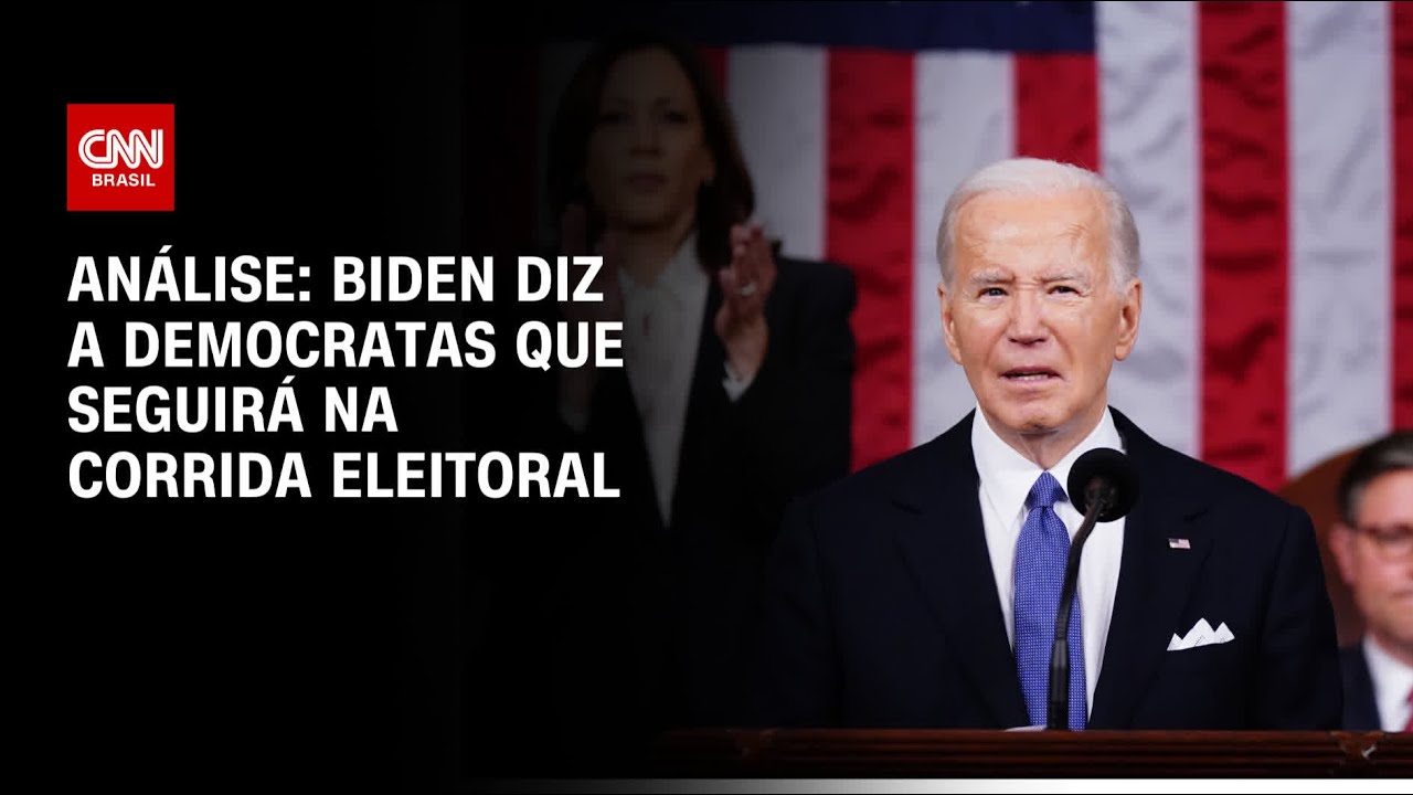 Análise: Biden diz a democratas que seguirá na corrida eleitoral | WW