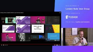 Node powered static sites with React/GraphQL in minutes - Lightning Talk - James Porter