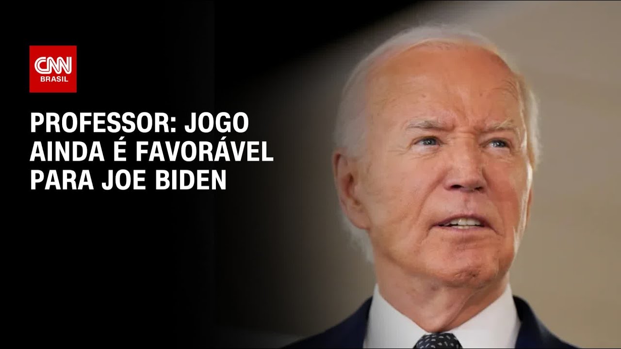 Professor: Jogo ainda é favorável para Joe Biden