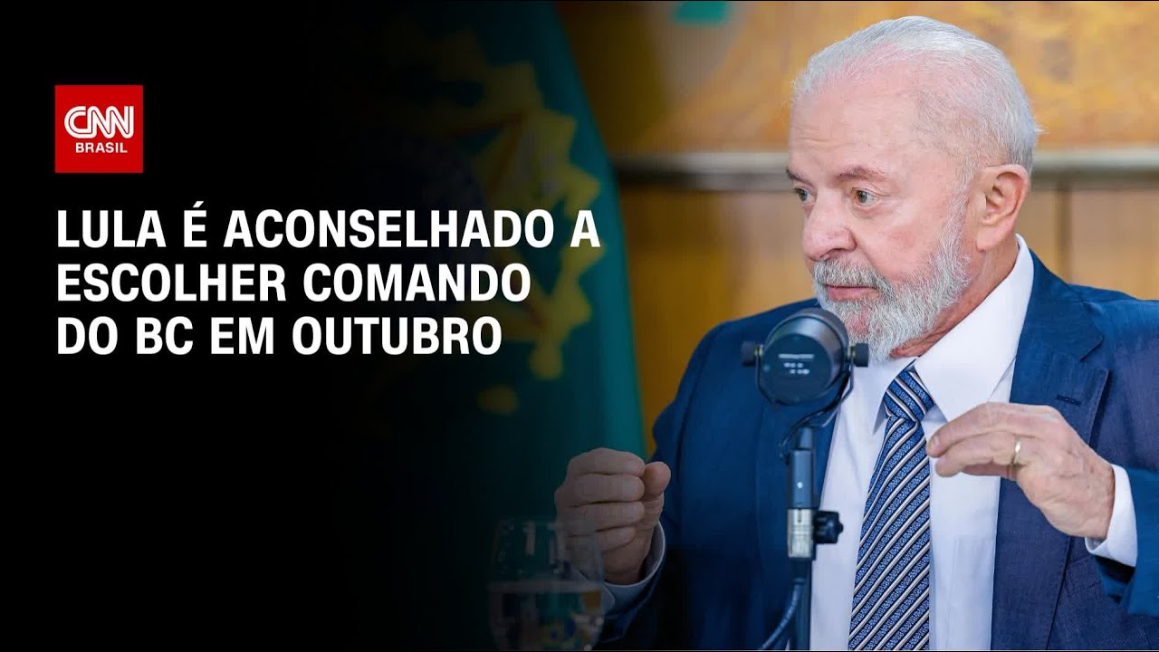 Lula é aconselhado a escolher comando do BC em outubro | CNN PRIME TIME