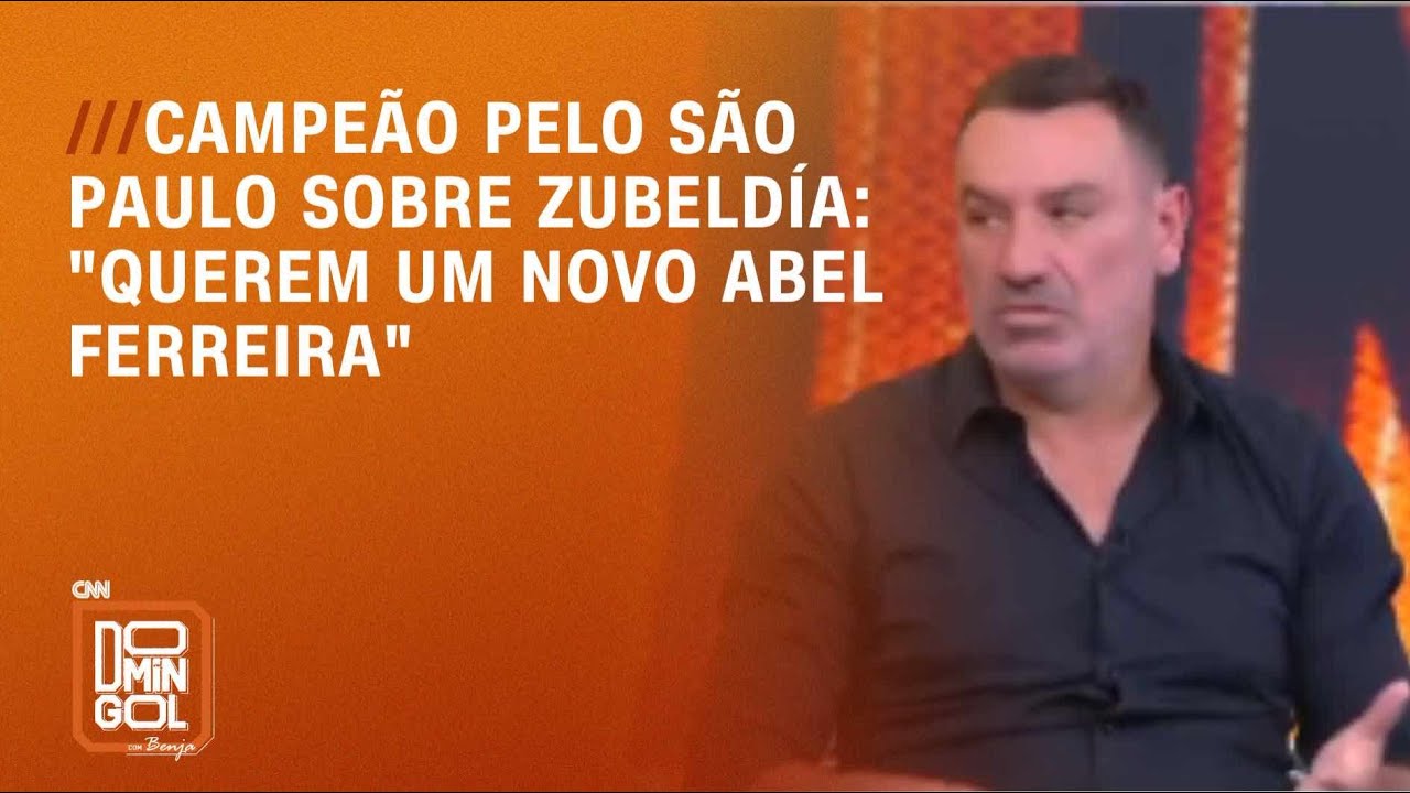 Campeão pelo São Paulo sobre Zubeldía: "Querem um novo Abel Ferreira"