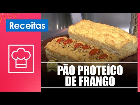 Aprenda a fazer um pão proteico de frango com a culinarista Rejane Sbrissa – 14/11/24