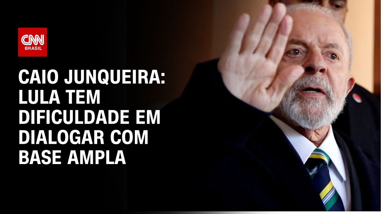 Caio Junqueira: Lula tem dificuldade em dialogar com base ampla | AGORA CNN