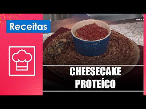 Faça uma receita de cheesecake proteíco com a culinarista Rejane Sbrissa – 07/11/24