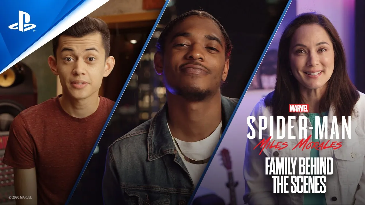 Marvels Spider-Man: Miles Morales – Family Behind the Scenes | PS5, PS4